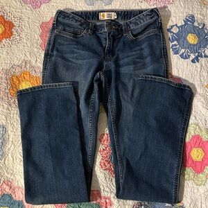 Carhartt 29x32 Tall Slim Fit Boot Cut Jeans